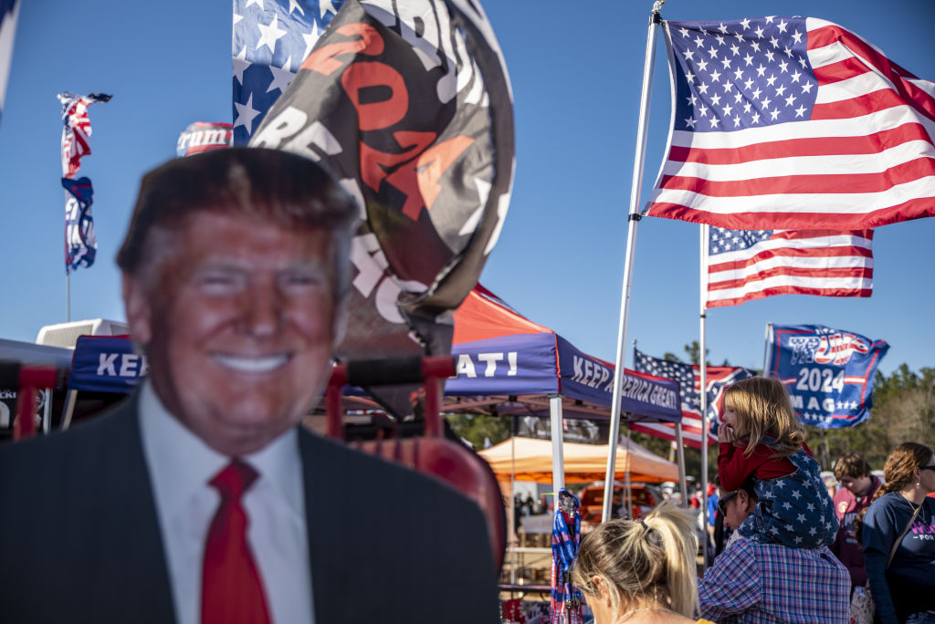 Trump rally in Conroe