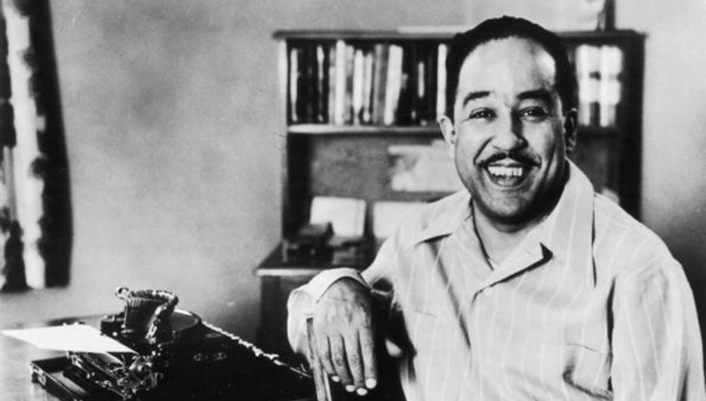 circa 1945: American poet and writer Langston Hughes
