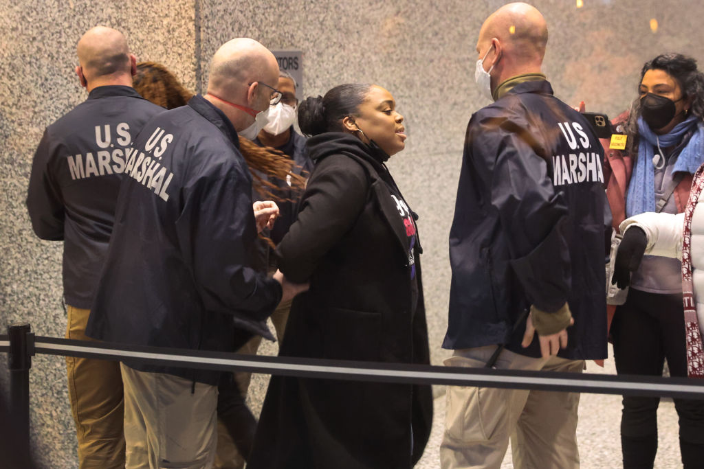Activists Protest Against The Release Of Ex-Chicago Police Officer Jason Van Dyke From Prison