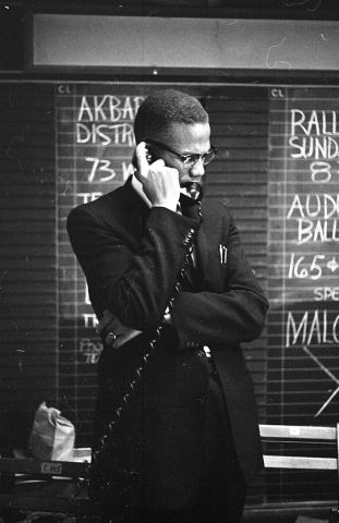 Malcolm X At The Lenox Hotel