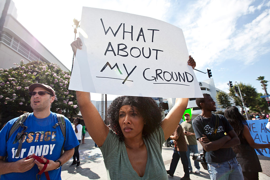 Trayvon Martin Protest in Los Angeles