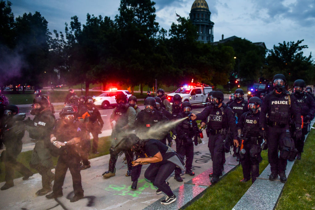 Protests Continue At Capitol In Denver In Aftermath To Death Of George Floyd