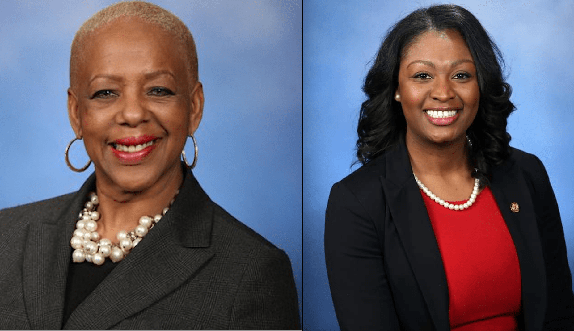 Rep. Cynthia Johnson and Rep. Sarah Anthony