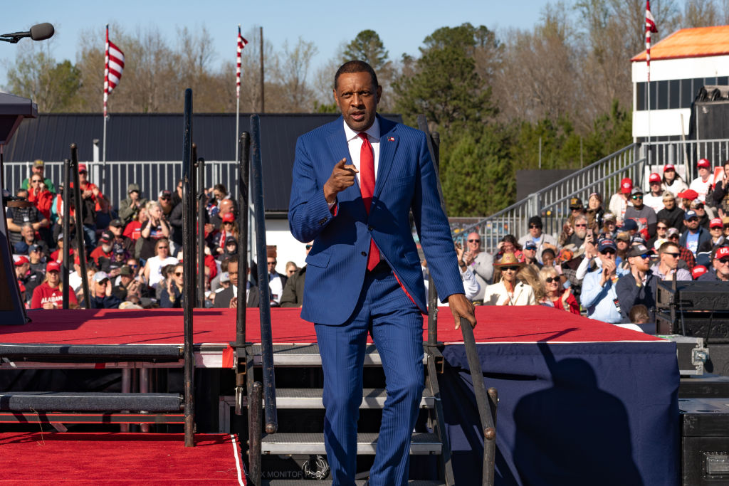 Former President Donald Trump Rallies Supporters In Georgia