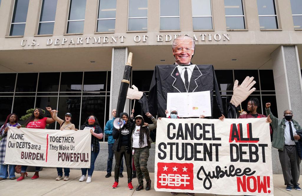 Student Debtors Demand Debt Cancellation