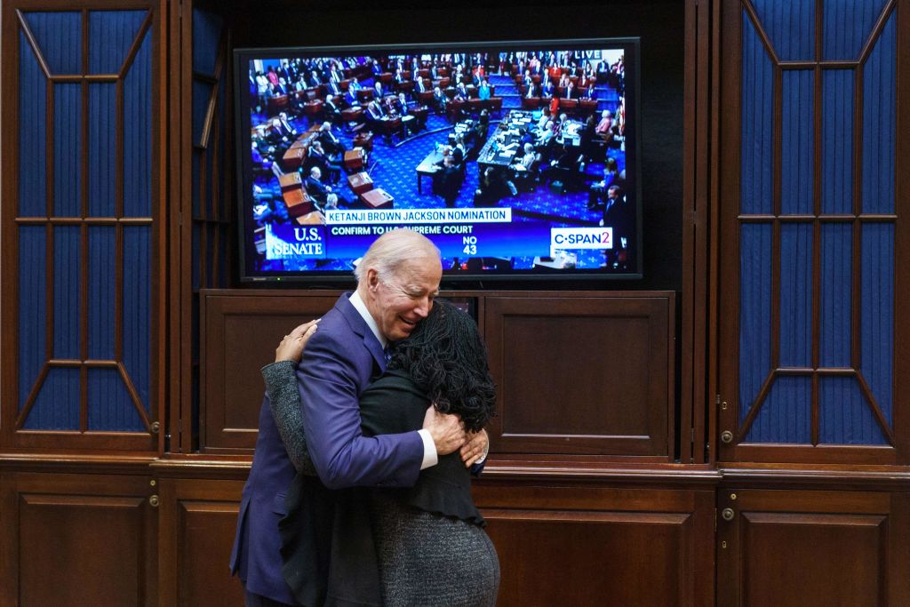 US-POLITICS-BIDEN-JUSTICE-JACKSON-VOTE
