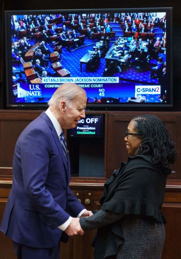US-POLITICS-BIDEN-JUSTICE-JACKSON-VOTE