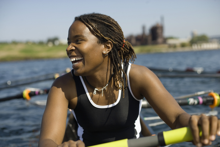 Boat Crew During Practice