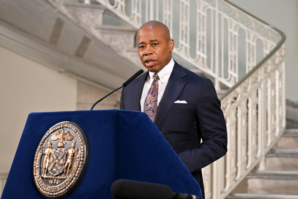 New York City Mayor Eric Adams Meets With LGBTQ+ Advocates