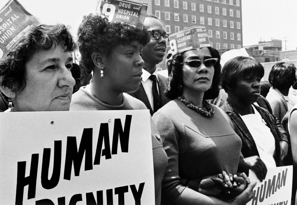 Coretta Scott King Joins March