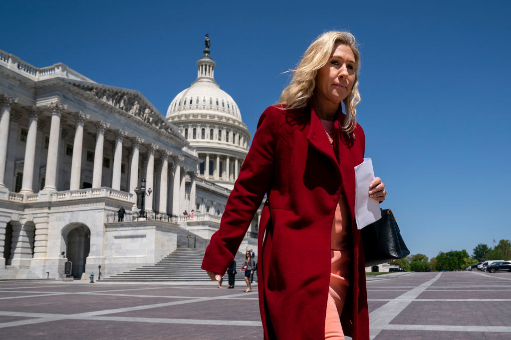 Rep. Marjorie Taylor Greene on Capitol Hill