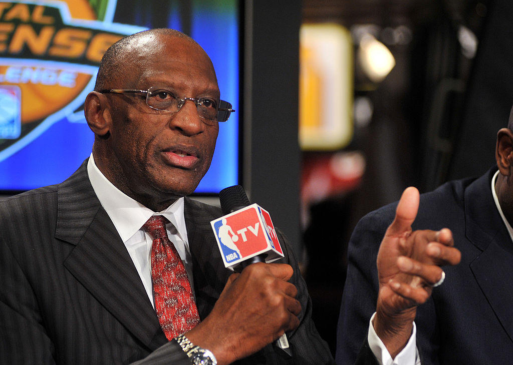 Dikembe Mutombo And Bob Lanier Announce Right Guard Total Defense Challenge