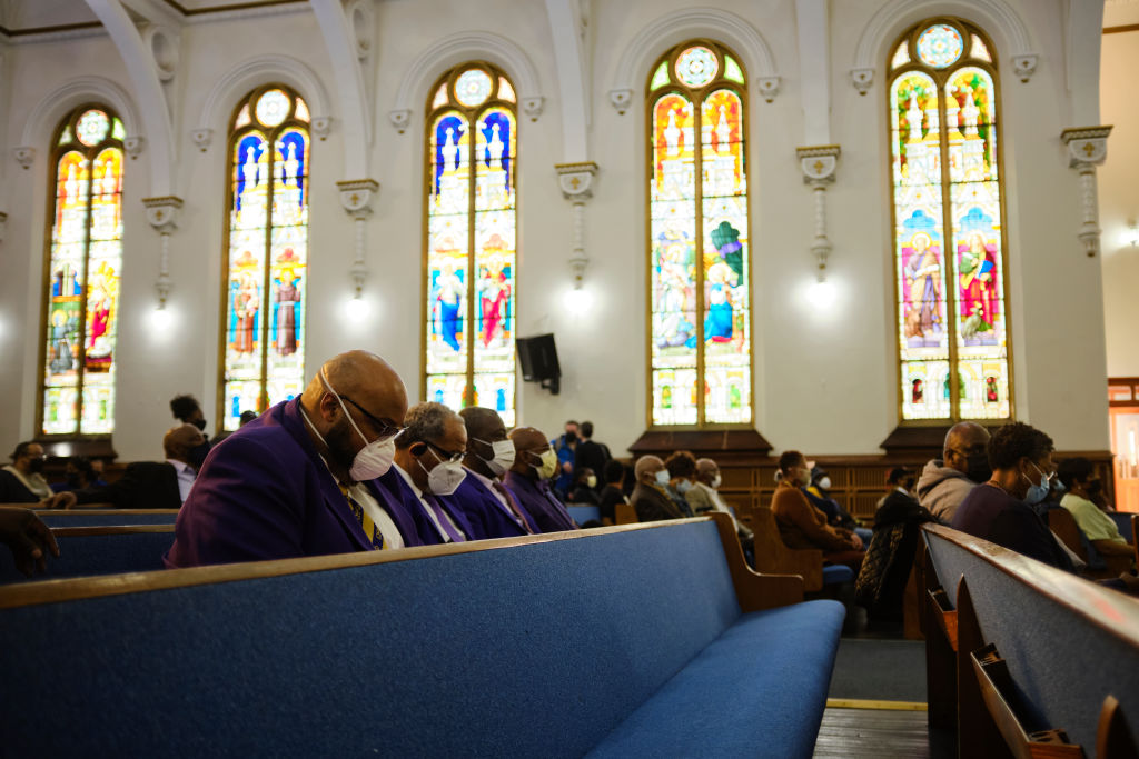 Al Sharpton Joins Buffalo Community In Mourning Mass Shooting Victims