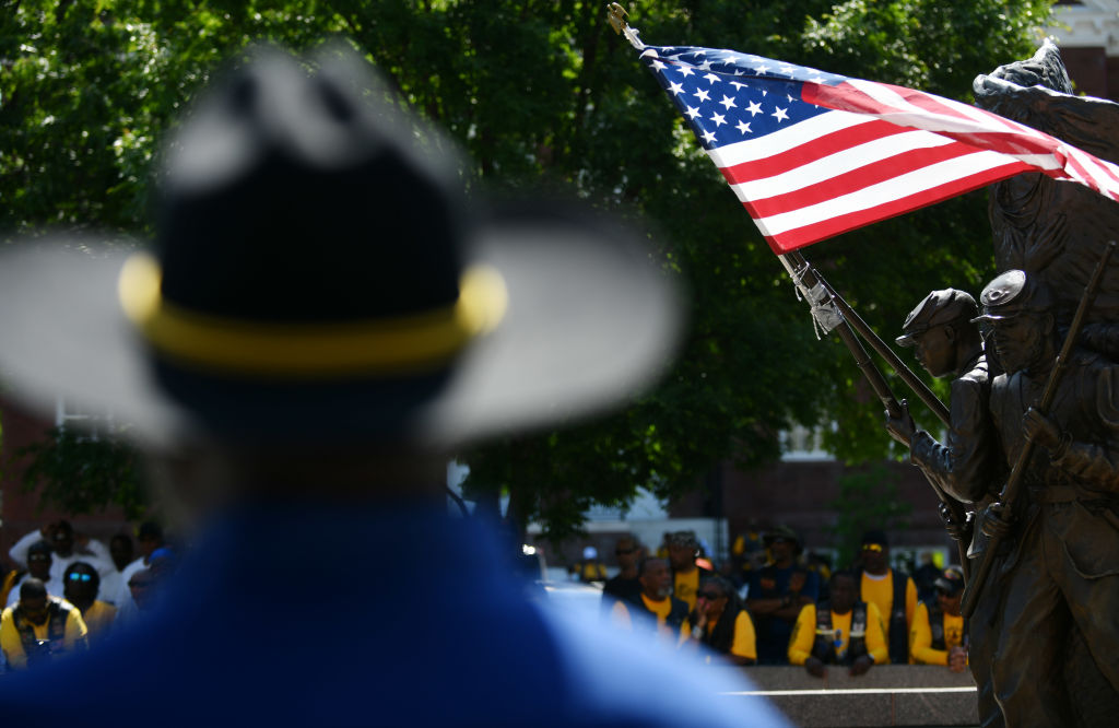 Black troops