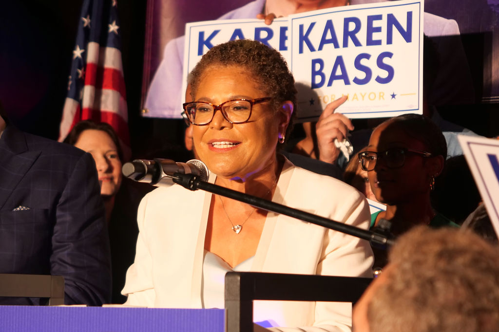 Los Angeles Democratic Mayoral Candidate Rep. Karen Bass Holds Primary Night Event