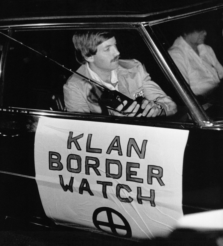 White Supremacy David Duke Patrols for Illegal Immigrants
