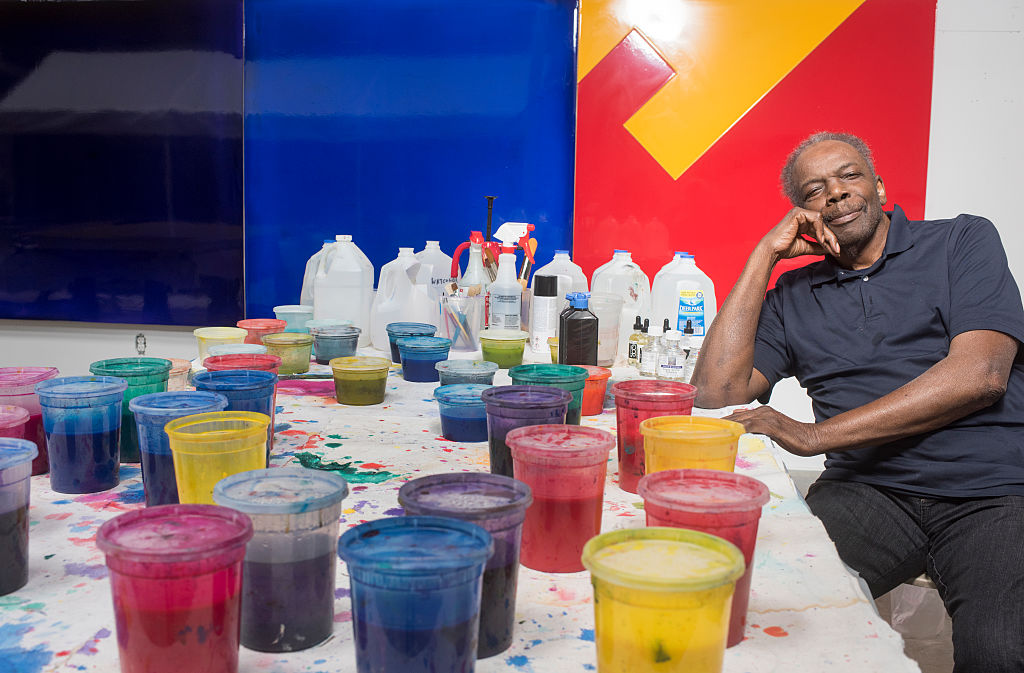 District of Columbia artist Sam Gilliam