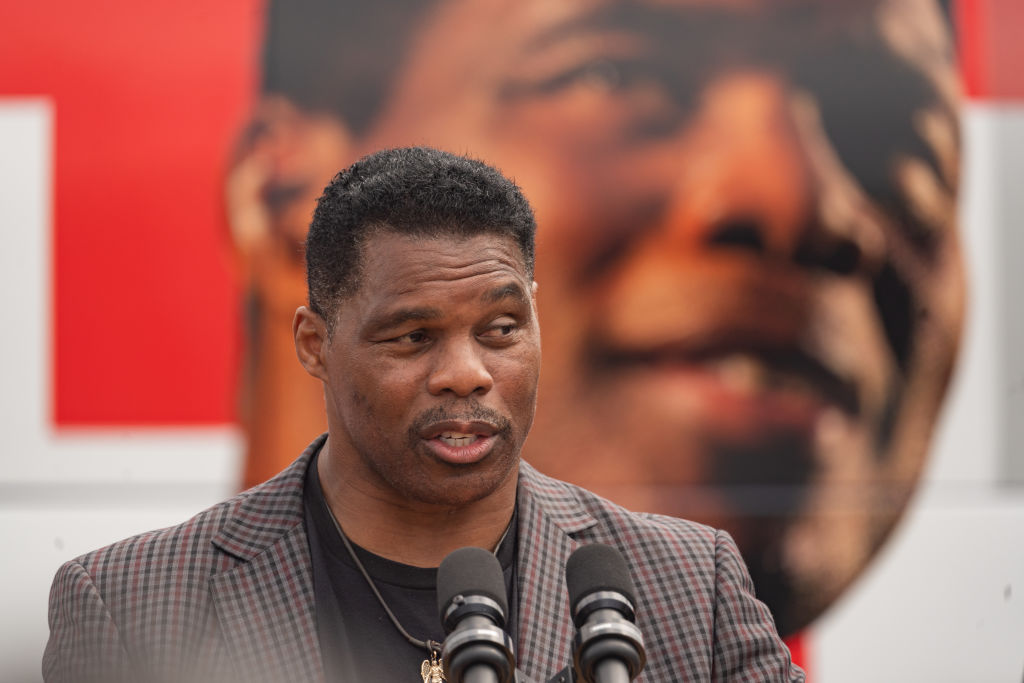 Herschel Walker Campaigns For Senator Of Georgia With Nikki Haley