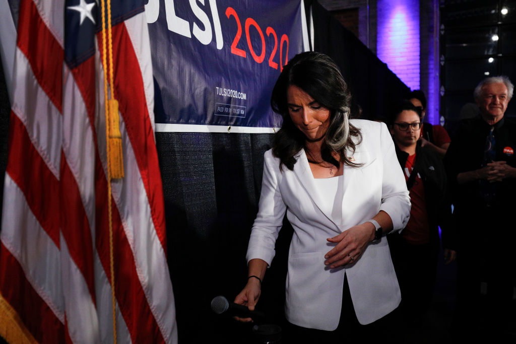 Democratic Presidential Candidate Tulsi Gabbard Holds Super Tuesday Primary Night Event In Detroit