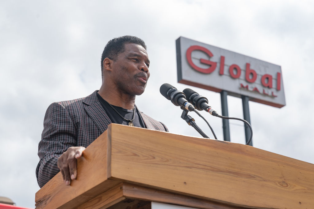 Herschel Walker Campaigns For Senator Of Georgia With Nikki Haley