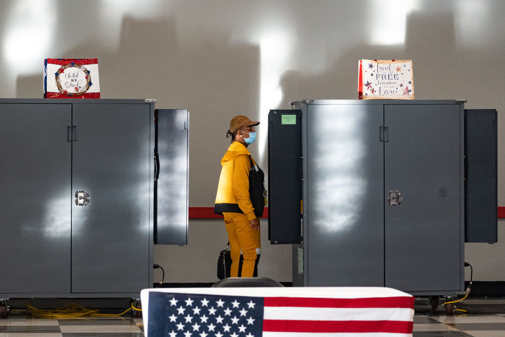 Georgians Hit The Polls On State's First Day Of Voting For The Midterm Election