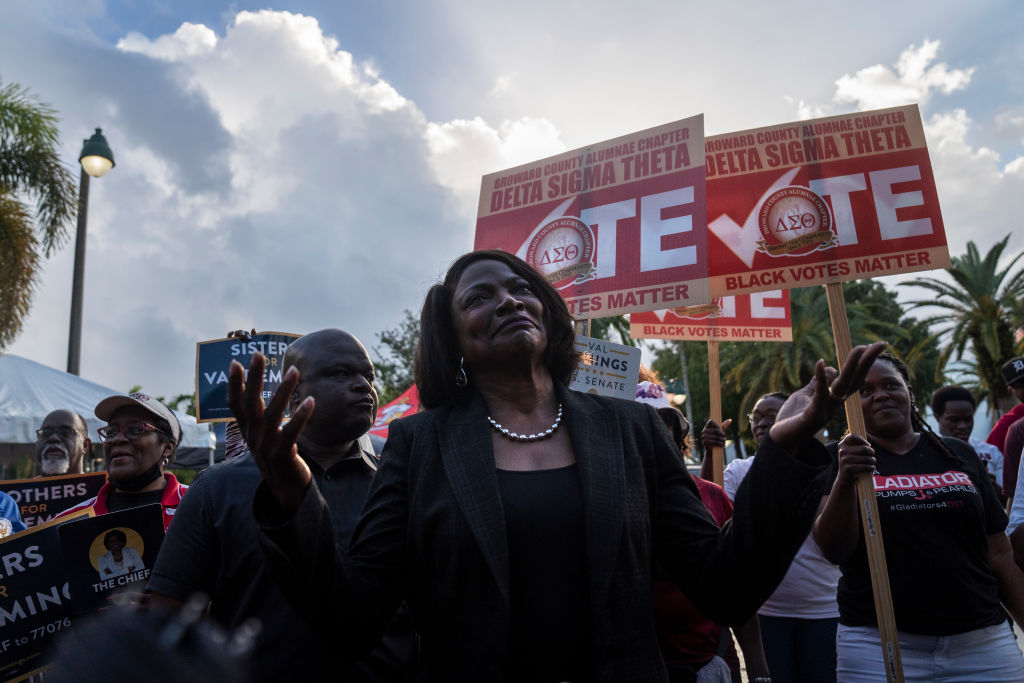 FORT LAUDERDALE FL - NOVEMBER 6, 2022 US Senate Democratic Cand