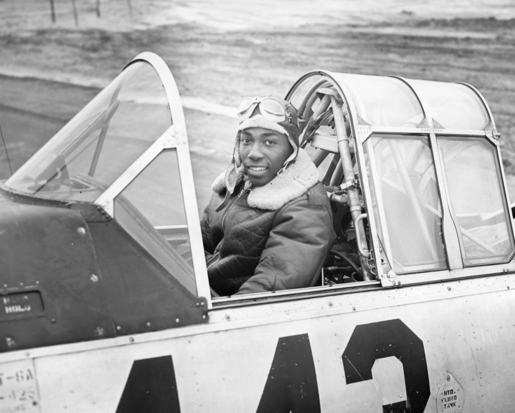 Portrait Of Tuskegee Cadet Clarence C Jamison