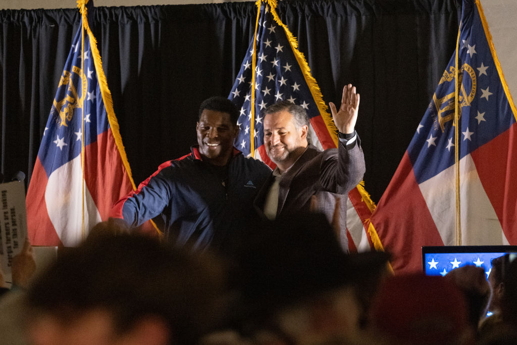 Herschel Walker Rallies Supporters As Georgia Senate Race Goes To A Runoff Election