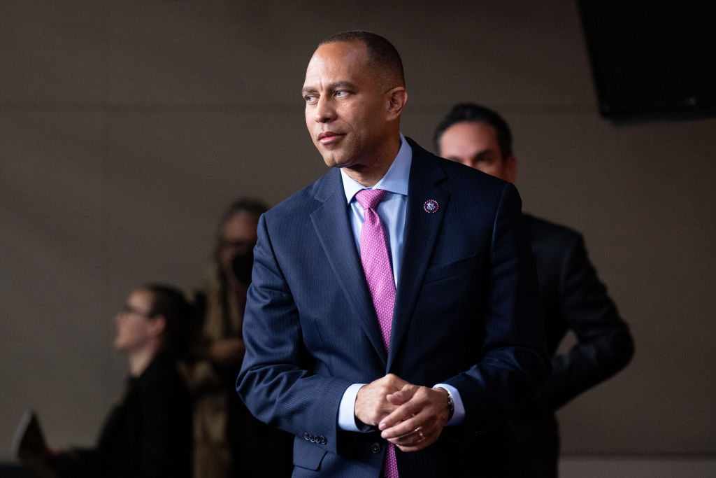 Democratic Caucus Chair Hakeem Jeffries...