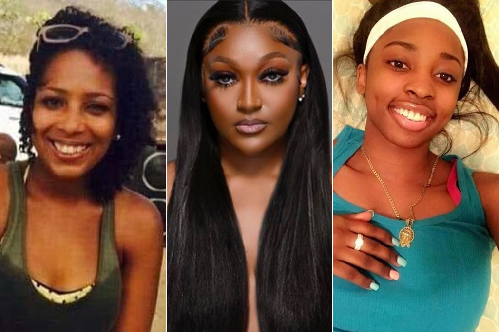 Tamla Horsford, Shanquella Robinson and Kenneka Jenkins