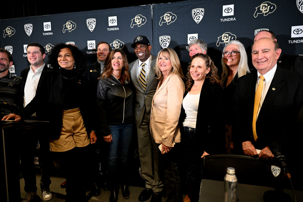 Deion Coach Prime Sanders named head football coach at University of Colorado, Boulder.
