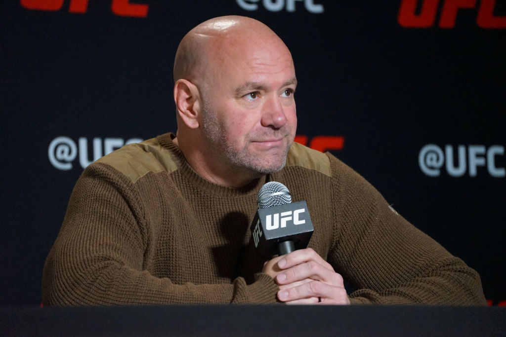 MMA: JAN 11 UFC Vegas 67 Media Day - Dana White