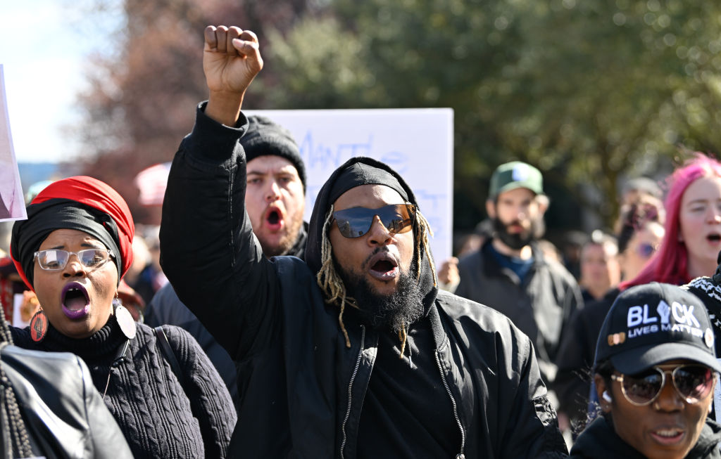 Police violence protest in Charlotte