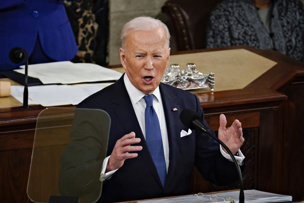 President Biden Delivers His First State Of The Union Address To Joint Session Of Congress