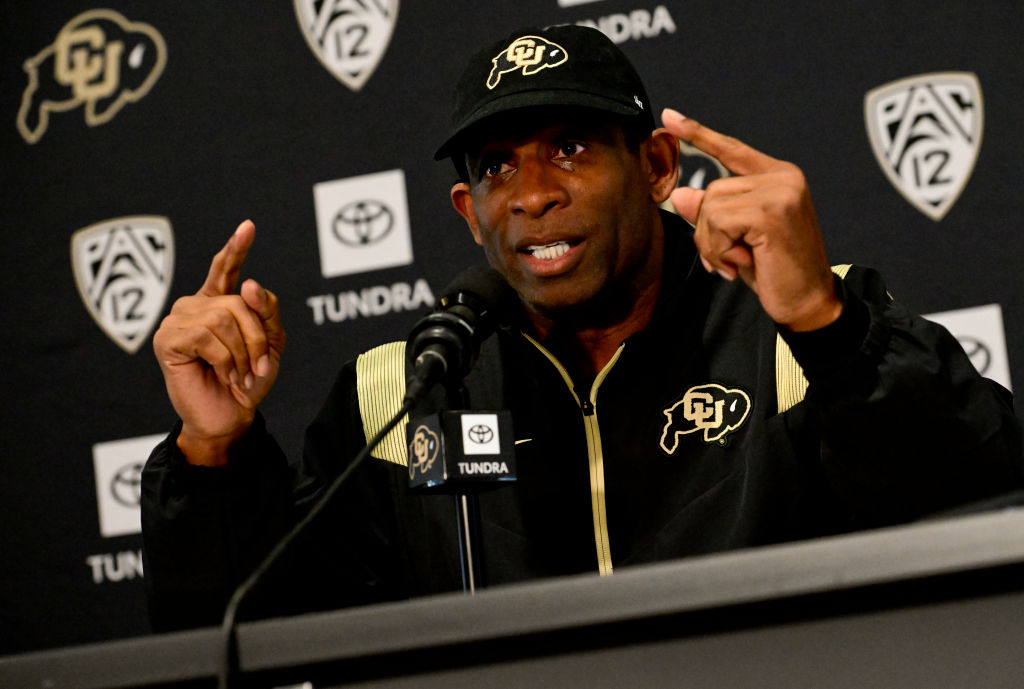 Colorado Buffaloes Head Football Coach Deion Coach Prime Sanders Press Conference