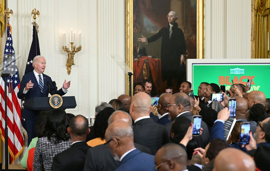 US-POLITICS-BIDEN-HARRIS-BLACK-HISTORY