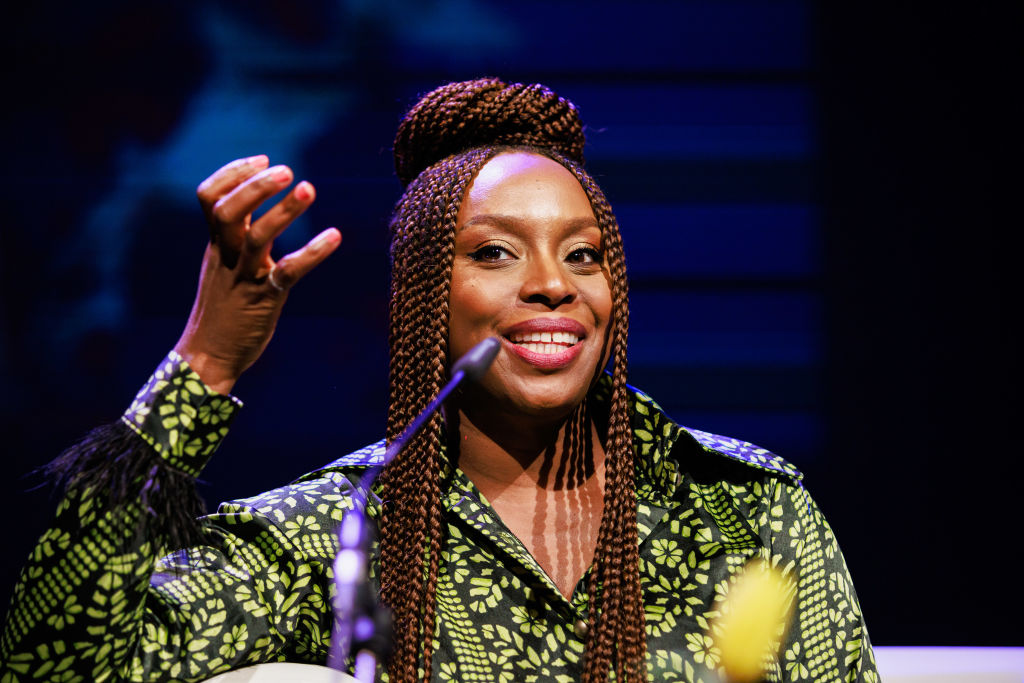 Writer Chimamanda Ngozi Adichie speaks at the Fabula...
