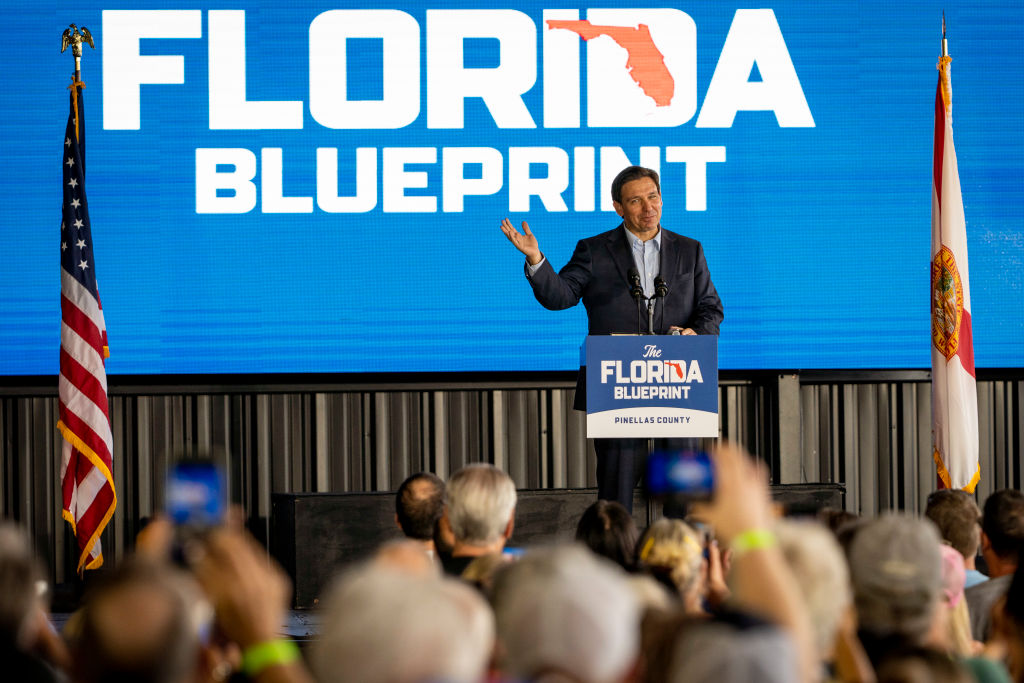 Florida Gov. Ron DeSantis rally