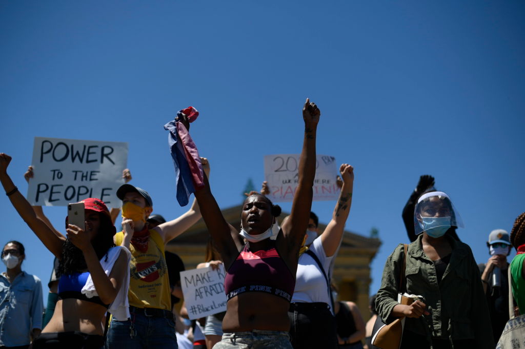 George Floyd Protest In Philadelphia