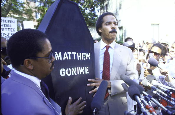 Matthew Goniwe [Death];Randall Robinson;John E. Jacob