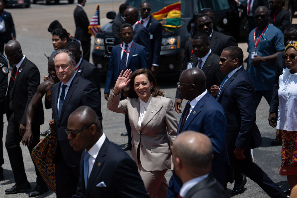 US Vice President Kamala Harris Visits Ghana