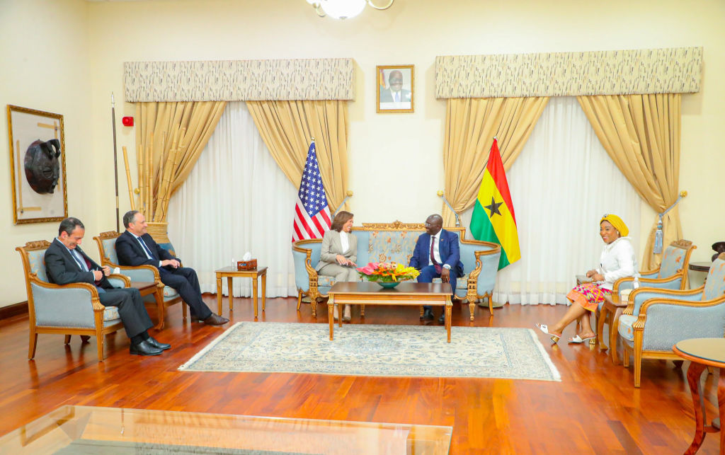 US Vice President Kamala Harris in Ghana