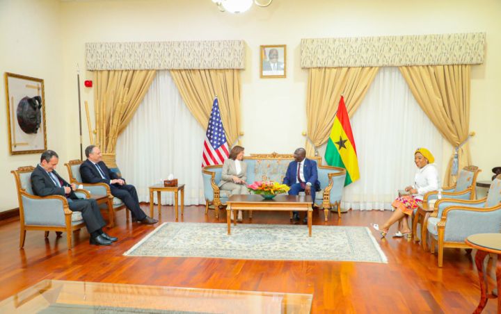 Meeting with Ghanian Vice President Mahamudu Bawumia