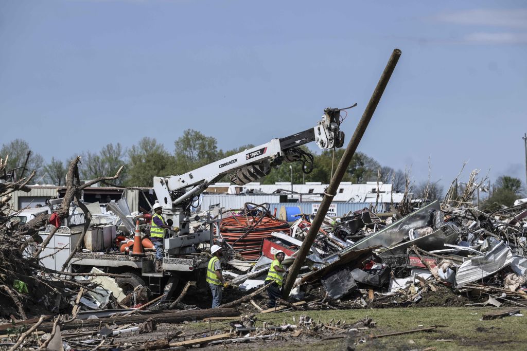 US declares emergency after tornado devastation in Mississippi