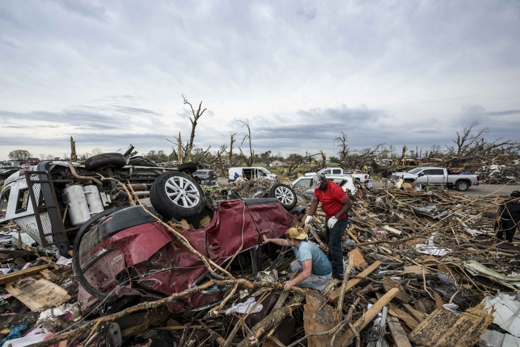 US declares emergency after tornado devastation in Mississippi
