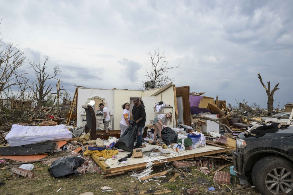 US declares emergency after tornado devastation in Mississippi