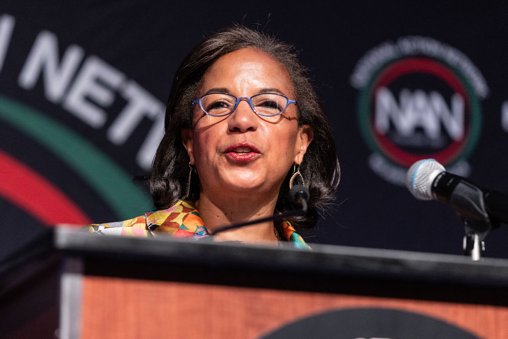 Domestic Policy Advisor at White House Susan Rice speaks...
