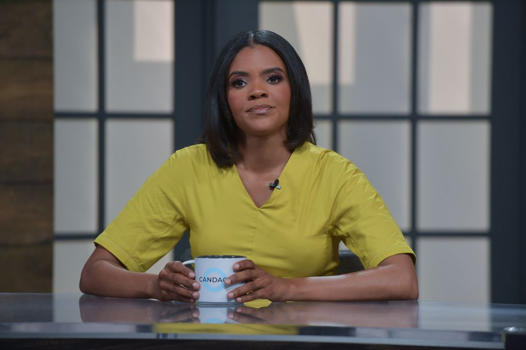 Candace Owens is seen on set of "Candace"