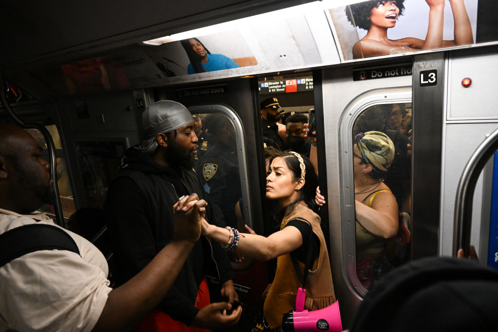 Outrage Grows After Chokehold Death Of Man On Subway