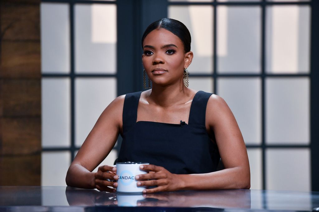 Candace Owens is seen on set of "Candace"